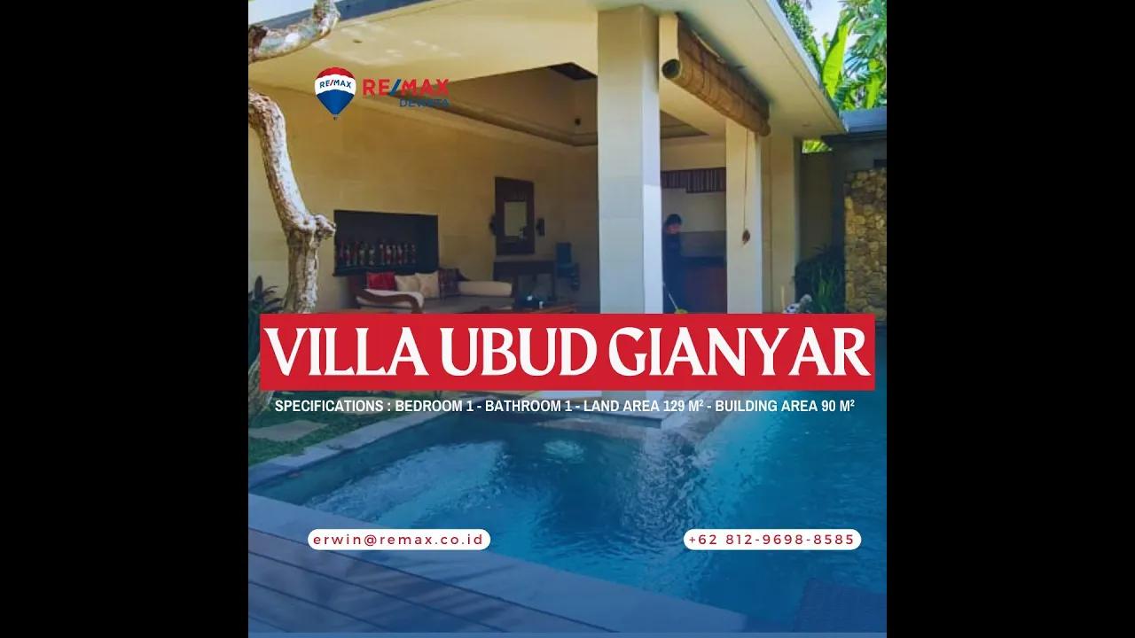 Dijual Villa di Ubud Gianyar - 1