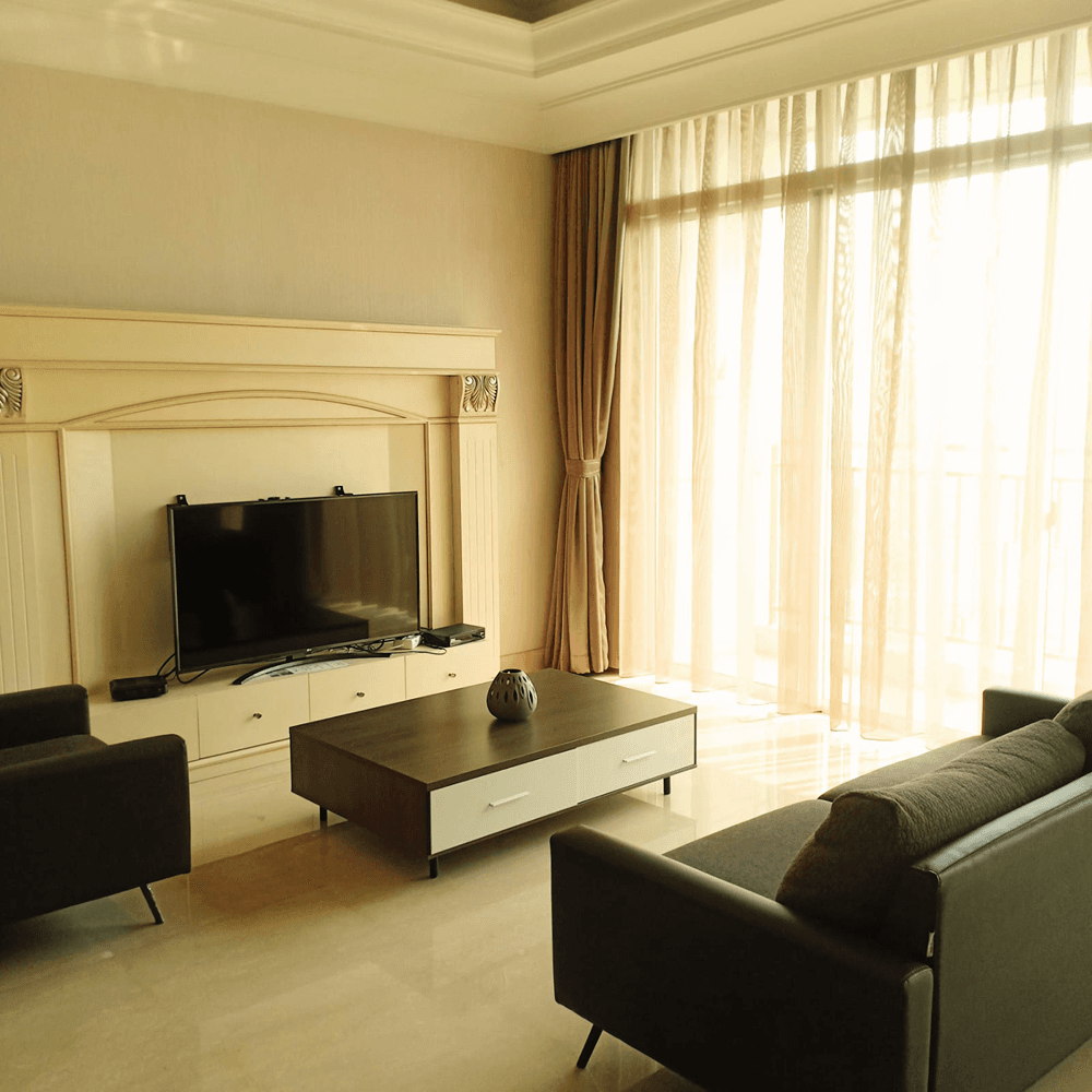 DIJUAL APARTMENT 3BR THE PAKUBUWONO VIEW FURNISHED PRIVATE LIFT - 0
