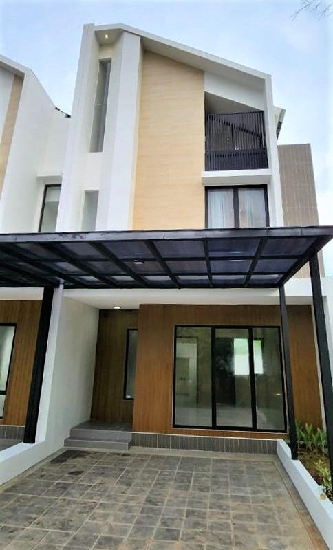 Rumah 2lt 6x15 90m Type 3KT Cluster Zebrina Essence JGC Jakarta Garden City - 0