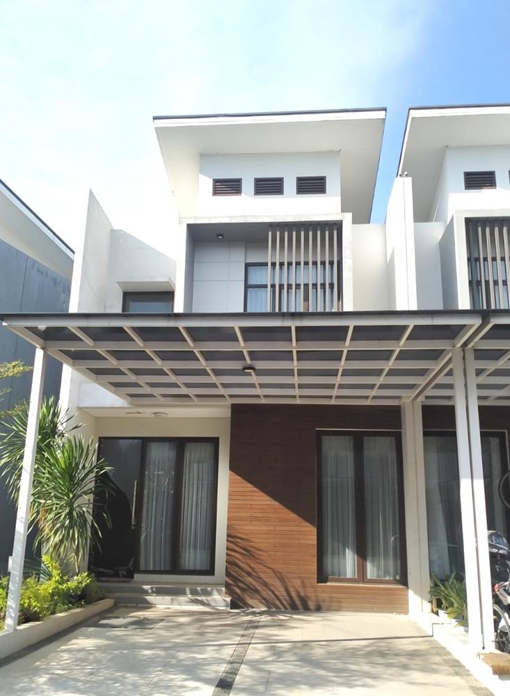 Rumah 2lt luas 6x15 90m Type 4KT Cluster Shinano JGC Jakarta Garden City Cakung - 0
