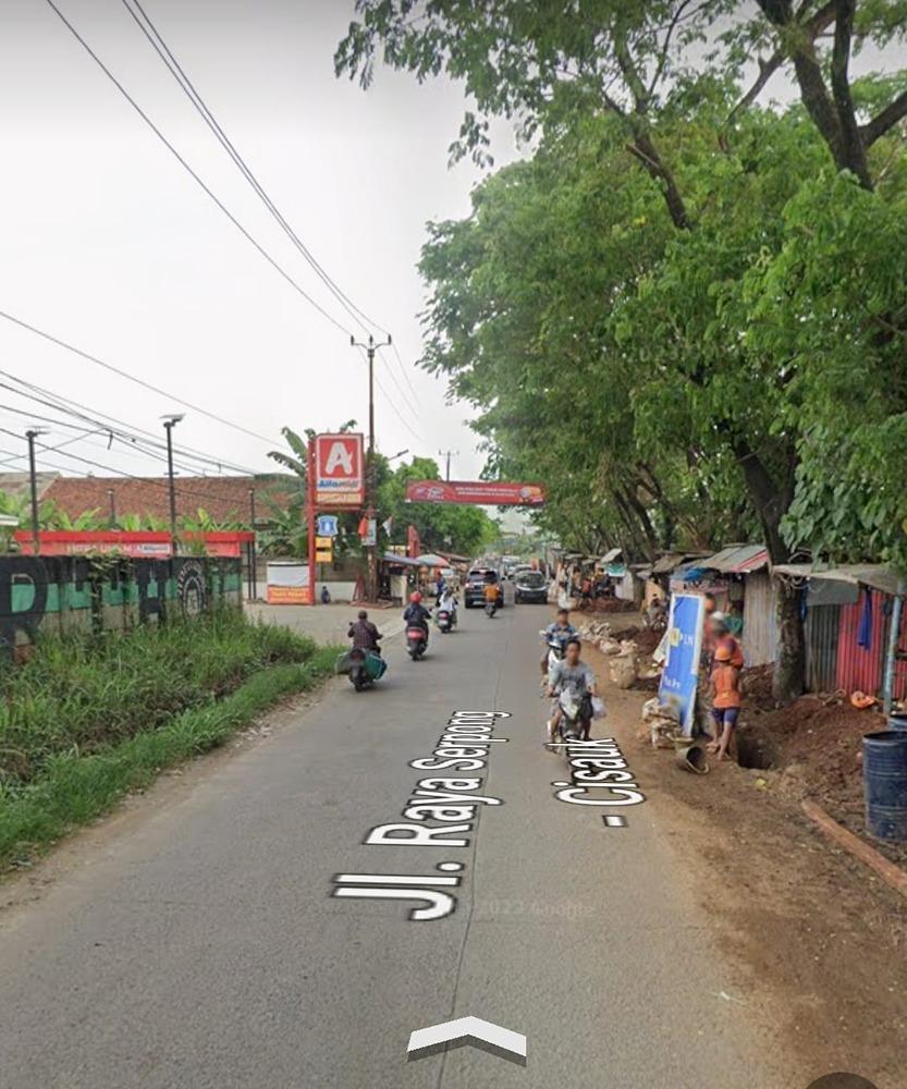 Di Sewakan  Kavling Komersial Strategis di JL. Raya Cisauk, Tangerang  - 0