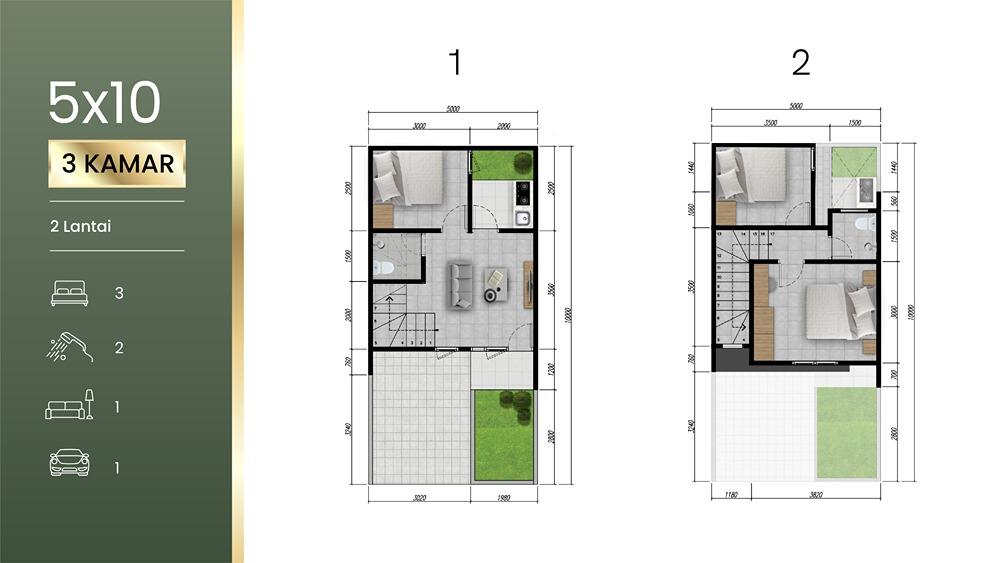 Dijual Rumah Park Sunrise - 1