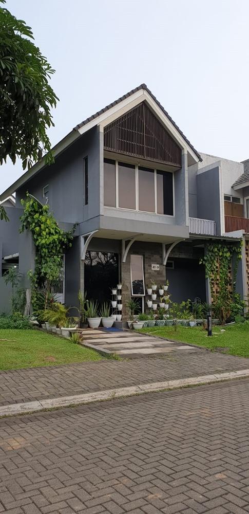  Rumah 2 Lantai Furnished di Cluster Inika Island Bsd, Tangerang - 0
