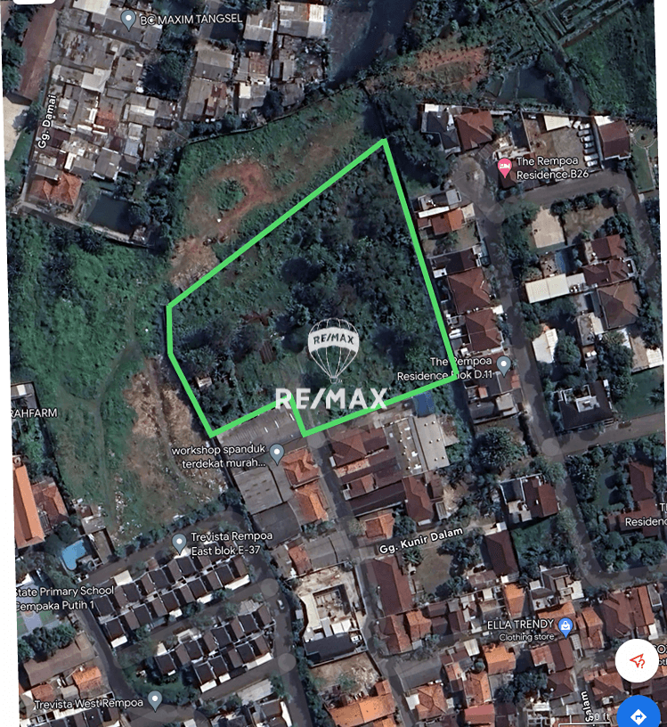DIJUAL TANAH STRATEGIS DI DAERAH REMPOA TANGERANG SELATAN