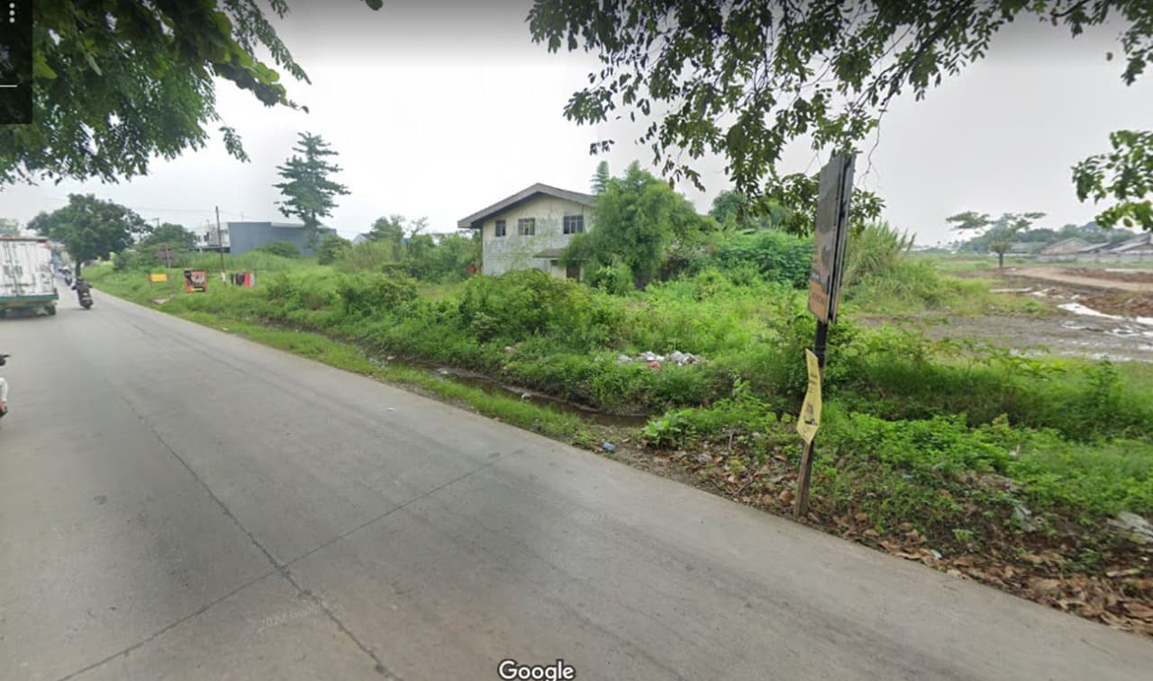 Lahan Jl Raya Setu Cibitung Bekasi Dijual
